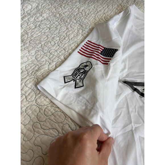 Nike Dallas Cowboys dri-fit Short Sleeve T-Shirt Salute to Service size Medium - Picture 3 of 5